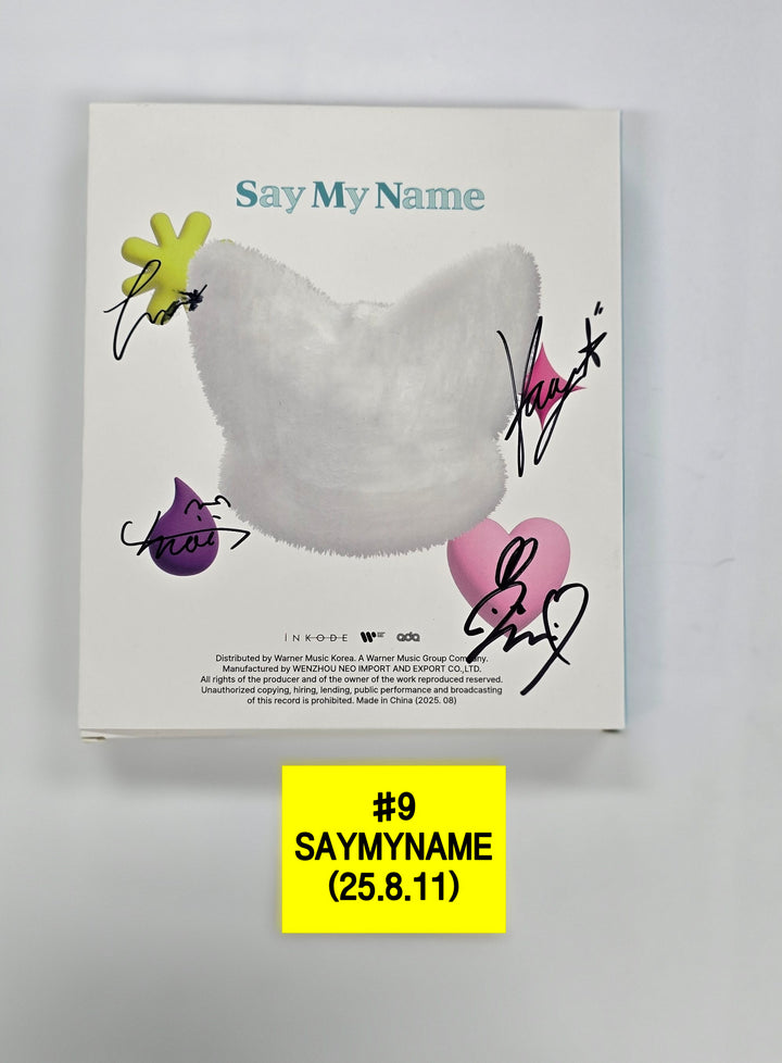 KIIIKIII "UNCUT GEM", SAY MY NAME " ILy", YENA "Blooming Wings", IFEYE "Sweet Tang" - Hand Autographed(Signed) Promo Album [25.8.11]