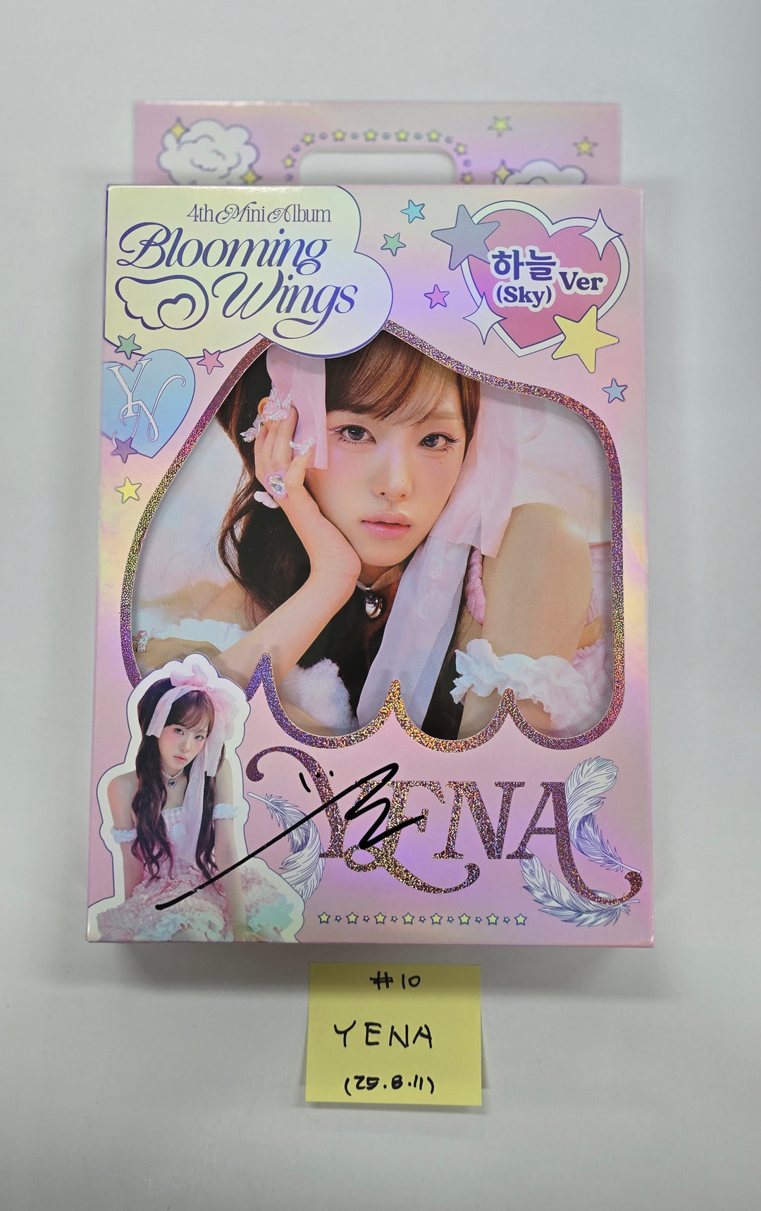 KIIIKIII "UNCUT GEM", SAY MY NAME " ILy", YENA "Blooming Wings", IFEYE "Sweet Tang" - Hand Autographed(Signed) Promo Album [25.8.11]