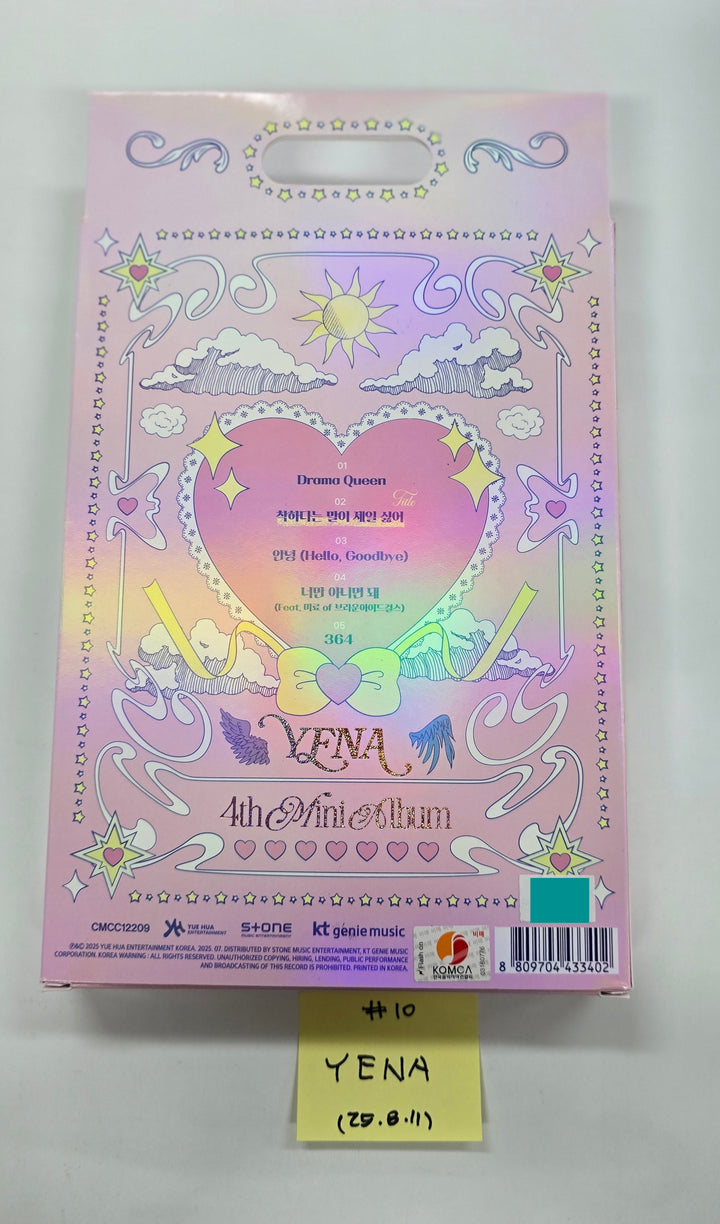 KIIIKIII "UNCUT GEM", SAY MY NAME " ILy", YENA "Blooming Wings", IFEYE "Sweet Tang" - Hand Autographed(Signed) Promo Album [25.8.11]
