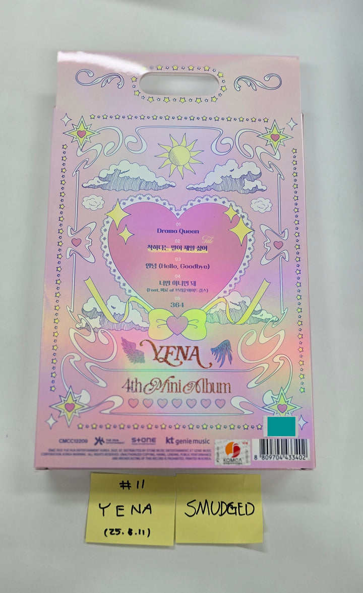 KIIIKIII "UNCUT GEM", SAY MY NAME " ILy", YENA "Blooming Wings", IFEYE "Sweet Tang" - Hand Autographed(Signed) Promo Album [25.8.11]