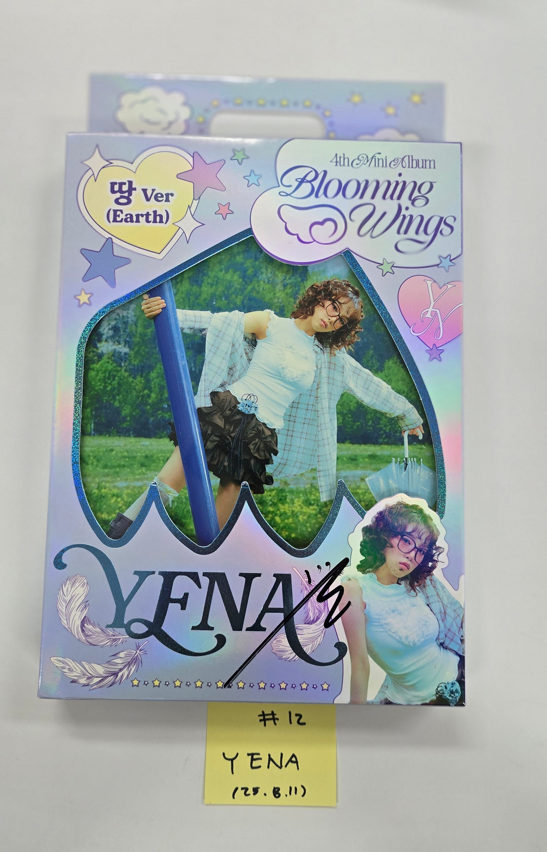 KIIIKIII "UNCUT GEM", SAY MY NAME " ILy", YENA "Blooming Wings", IFEYE "Sweet Tang" - Hand Autographed(Signed) Promo Album [25.8.11]