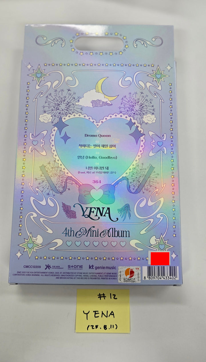 KIIIKIII "UNCUT GEM", SAY MY NAME " ILy", YENA "Blooming Wings", IFEYE "Sweet Tang" - Hand Autographed(Signed) Promo Album [25.8.11]