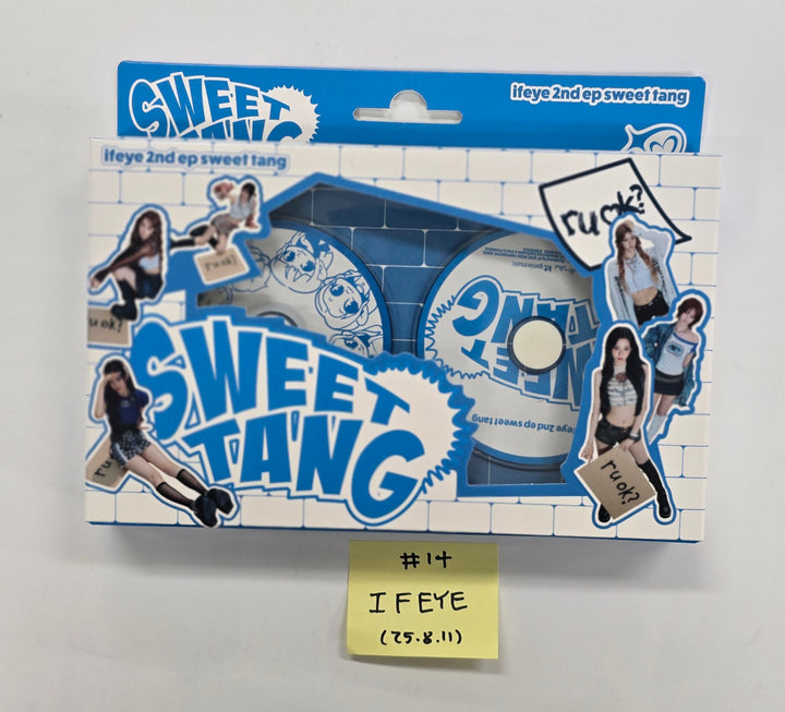 KIIIKIII "UNCUT GEM", SAY MY NAME " ILy", YENA "Blooming Wings", IFEYE "Sweet Tang" - Hand Autographed(Signed) Promo Album [25.8.11]