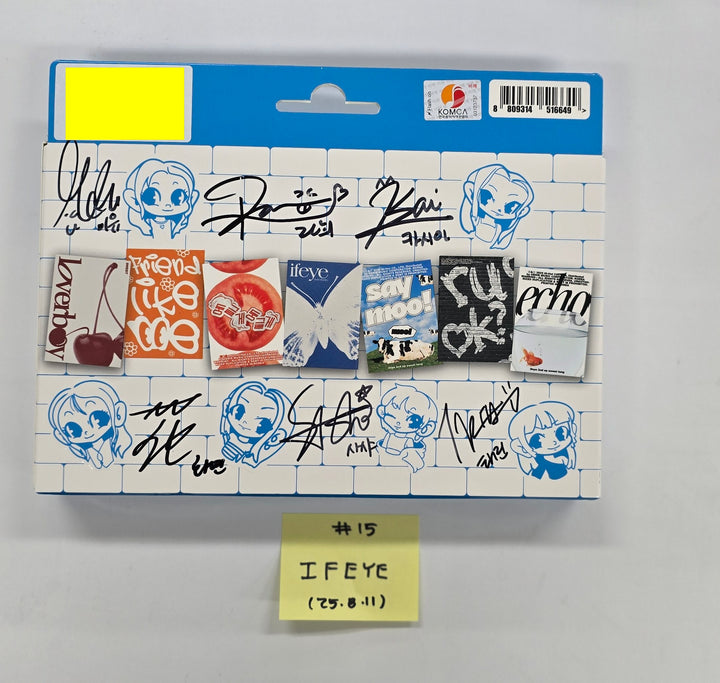 KIIIKIII "UNCUT GEM", SAY MY NAME " ILy", YENA "Blooming Wings", IFEYE "Sweet Tang" - Hand Autographed(Signed) Promo Album [25.8.11]
