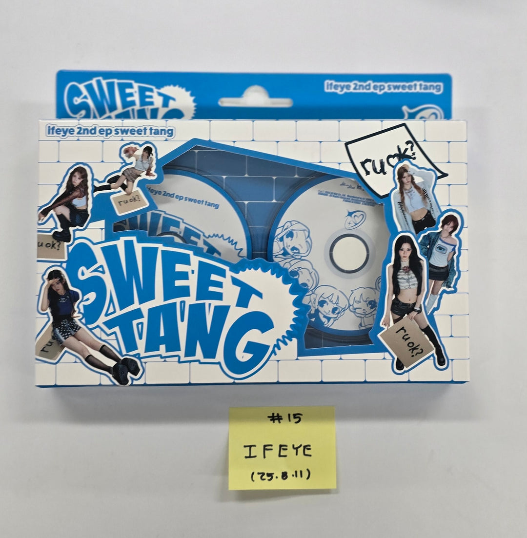 KIIIKIII "UNCUT GEM", SAY MY NAME " ILy", YENA "Blooming Wings", IFEYE "Sweet Tang" - Hand Autographed(Signed) Promo Album [25.8.11]