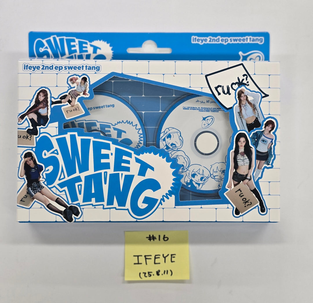 KIIIKIII "UNCUT GEM", SAY MY NAME " ILy", YENA "Blooming Wings", IFEYE "Sweet Tang" - Hand Autographed(Signed) Promo Album [25.8.11]