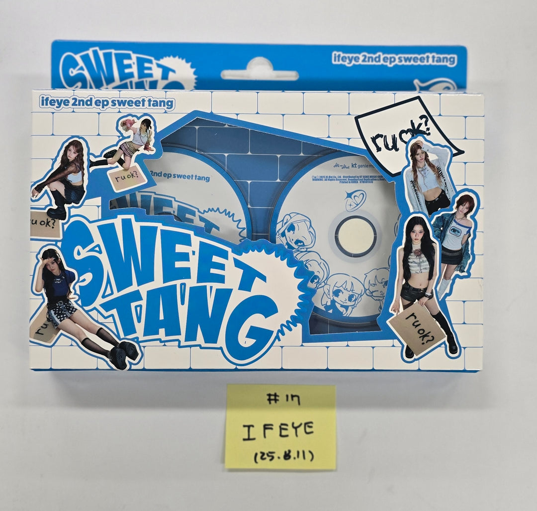 KIIIKIII "UNCUT GEM", SAY MY NAME " ILy", YENA "Blooming Wings", IFEYE "Sweet Tang" - Hand Autographed(Signed) Promo Album [25.8.11]