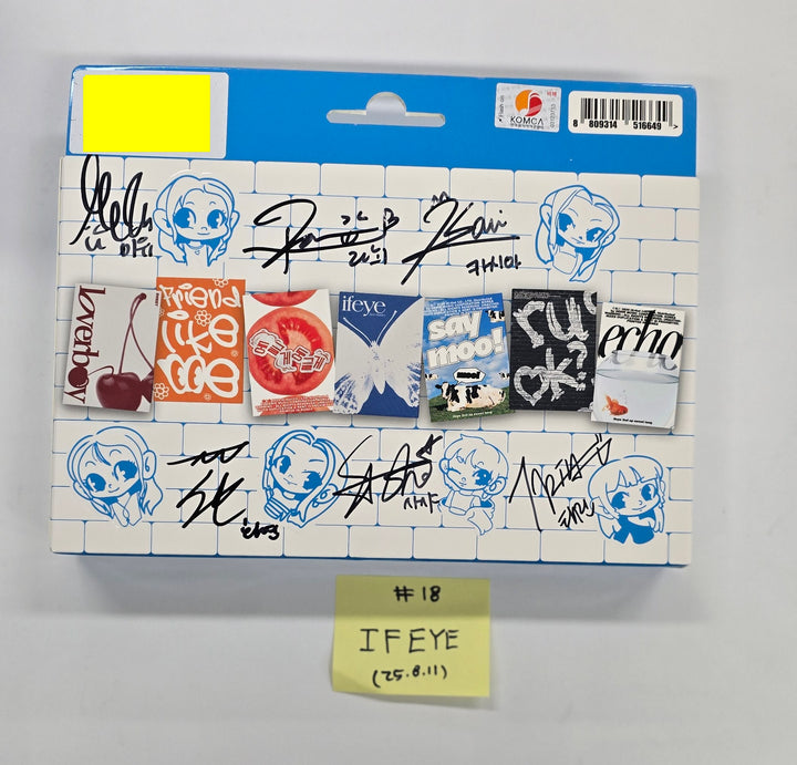 KIIIKIII "UNCUT GEM", SAY MY NAME " ILy", YENA "Blooming Wings", IFEYE "Sweet Tang" - Hand Autographed(Signed) Promo Album [25.8.11]