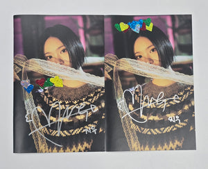 JIWOO (of Hearts2Hearts) "The Chase" - A Cut Page From Fansign Event Album [25.8.12]