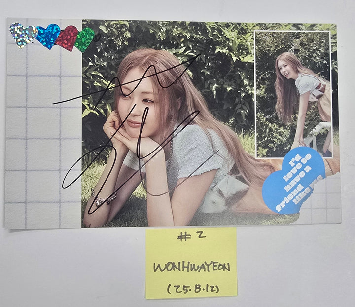 IFEYE "Sweet Tang" - A Cut Page From Fansign Event Album [25.8.12]