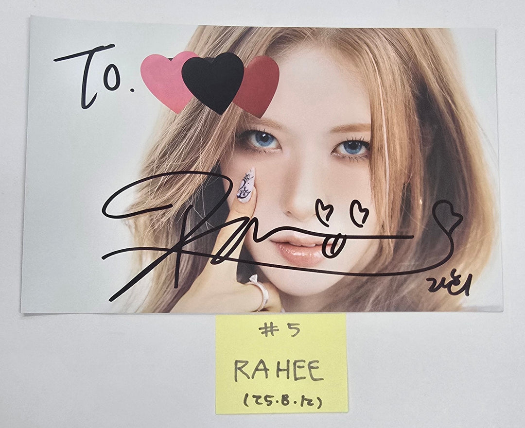 IFEYE "Sweet Tang" - A Cut Page From Fansign Event Album [25.8.12]