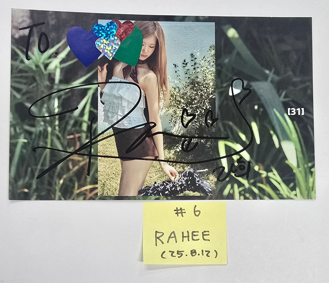 IFEYE "Sweet Tang" - A Cut Page From Fansign Event Album [25.8.12]
