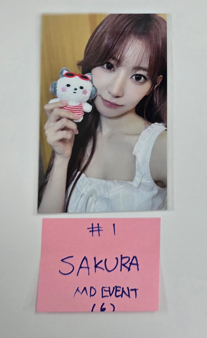 LE  SSRAFIM "FIM'S VACANCE WITH EARPERAP SPECIAL POP UP" - MD Event Photocard (2) [25.8.13]