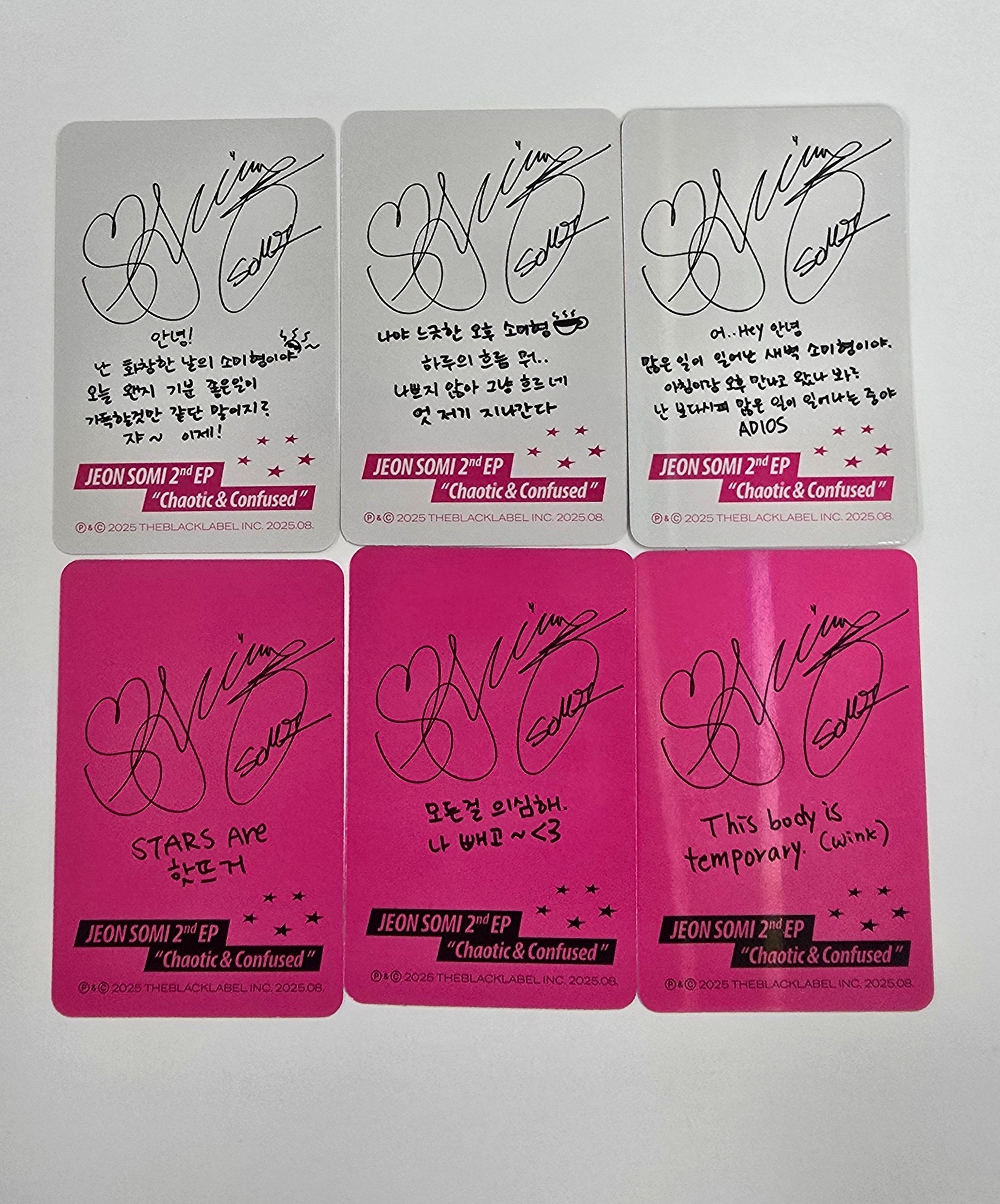 チョンソミ サイン入りポストカード game plan アルバム Amazon.com: Jeon Somi GAME PLAN EP Album Standard RED Version CD+