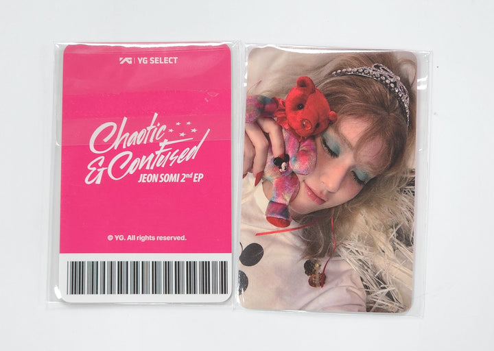 JEON SOMI "Chaotic & Confused" - YG Select Pre-Order Benefit Photocard [25.8.13]