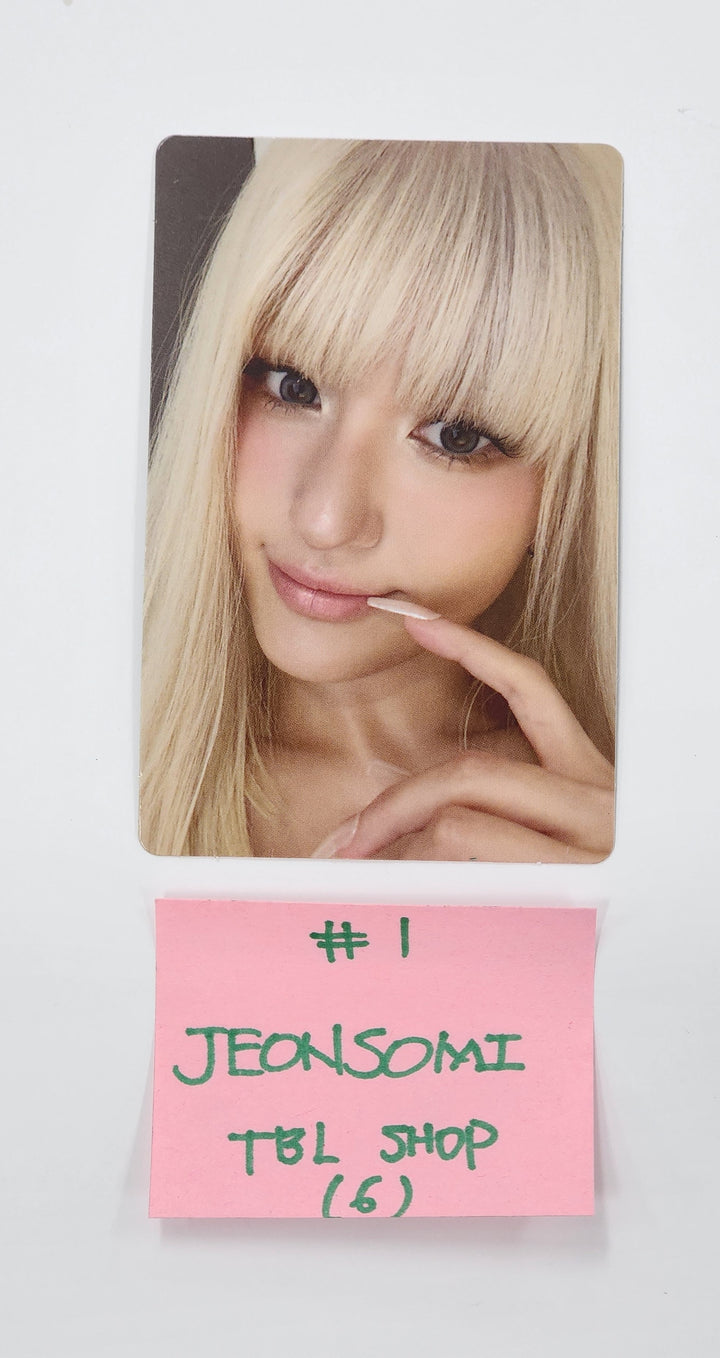 JEON SOMI "Chaotic & Confused" - TheBlackLabel Shop Pre-Order Benefit Photocard [25.8.13]