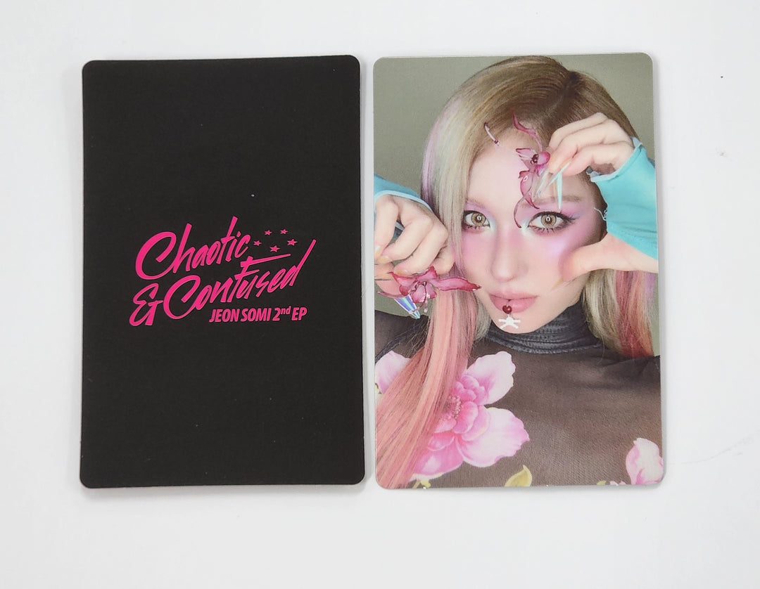 JEON SOMI "Chaotic & Confused" - TheBlackLabel Shop Pre-Order Benefit Photocard [25.8.13]