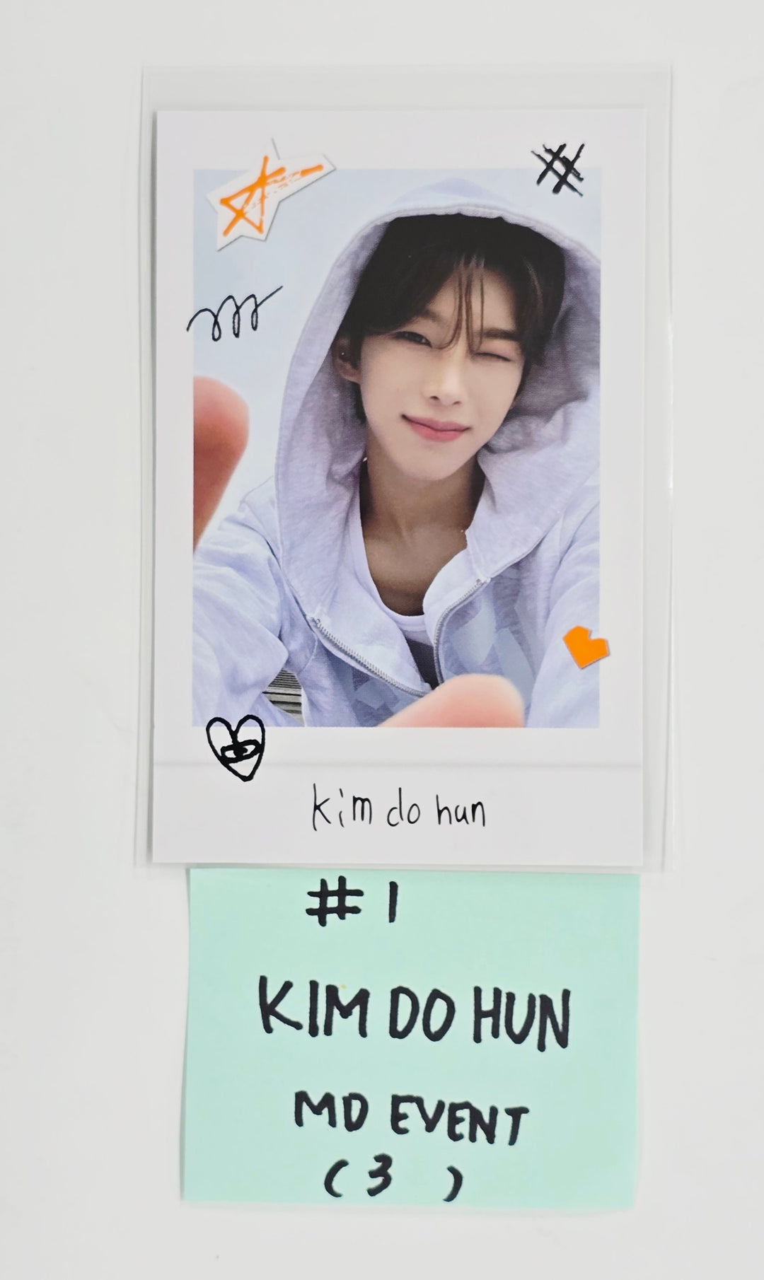 IDNTT - "Find your idntt POP-UP Store" - MD Event Polaroid Type Photocard [25.8.14]