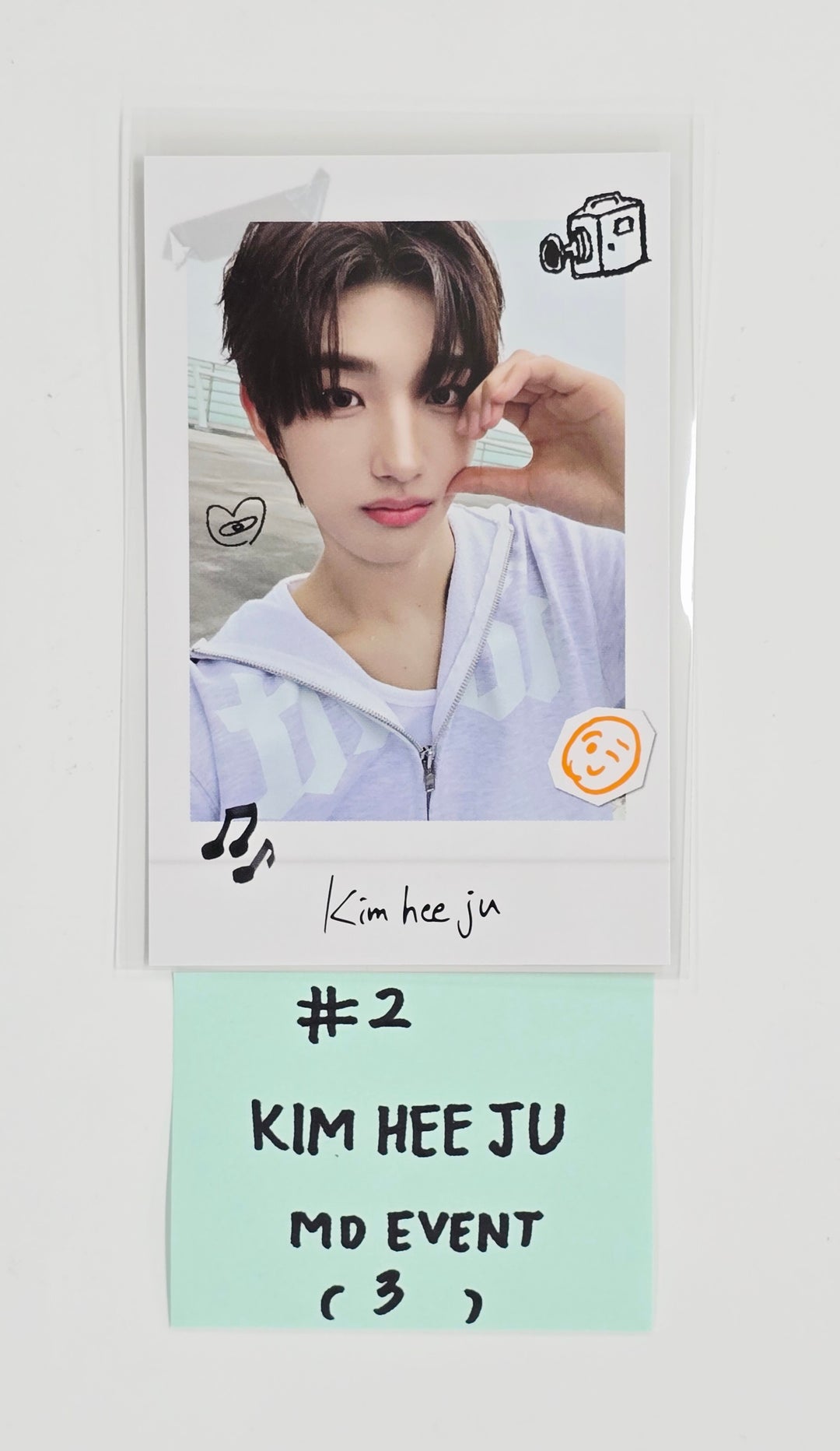 IDNTT - "Find your idntt POP-UP Store" - MD Event Polaroid Type Photocard [25.8.14]