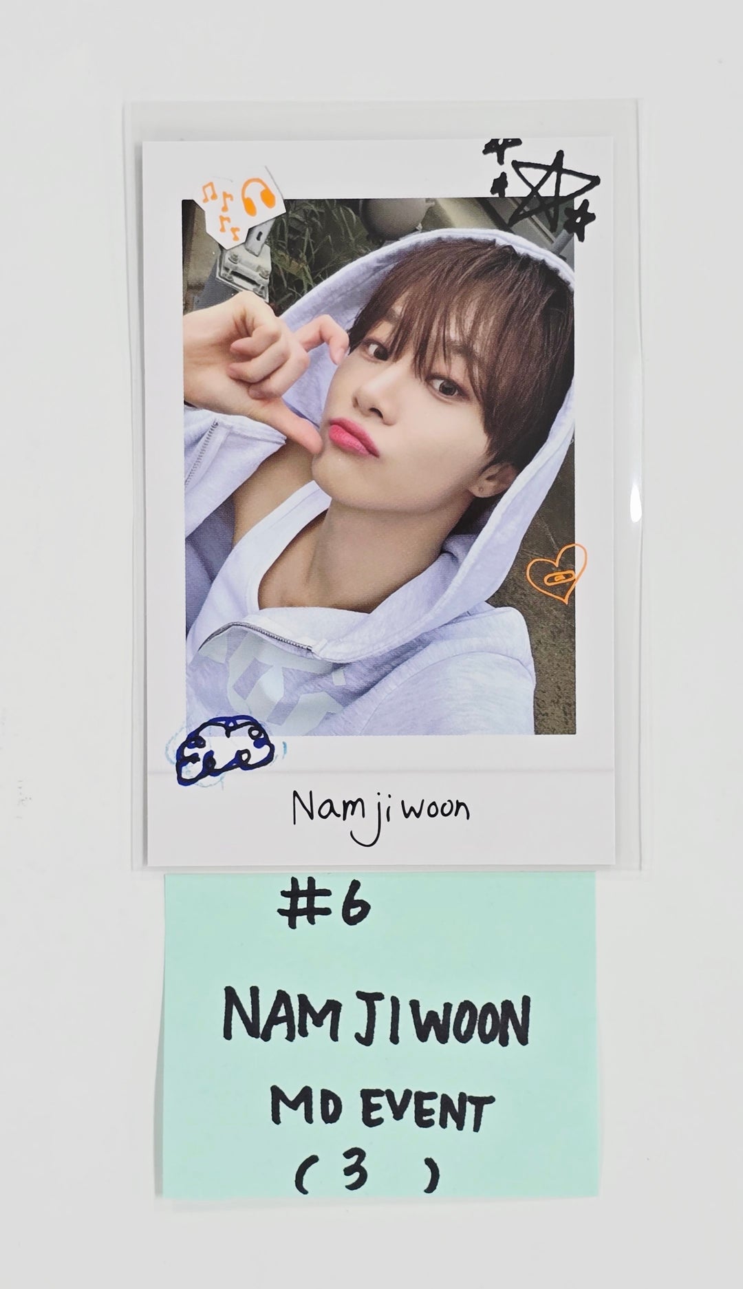 IDNTT - "Find your idntt POP-UP Store" - MD Event Polaroid Type Photocard [25.8.14]