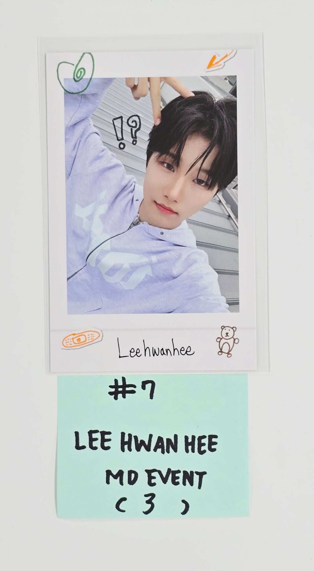 IDNTT - "Find your idntt POP-UP Store" - MD Event Polaroid Type Photocard [25.8.14]