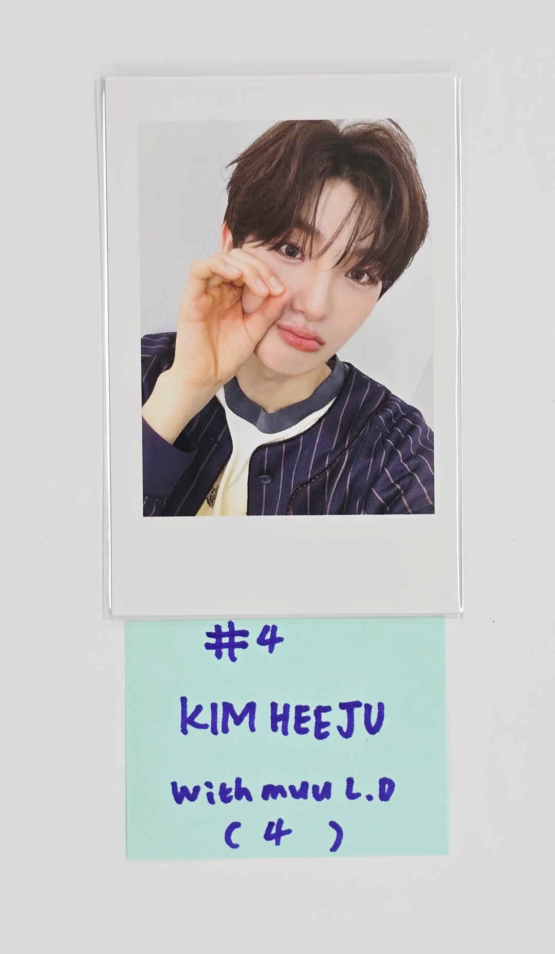 idntt - "unevermet" Withmuu Lucky Draw Event Polaroid Type Photocards (Objekt Music Album ver.) [25.8.14]