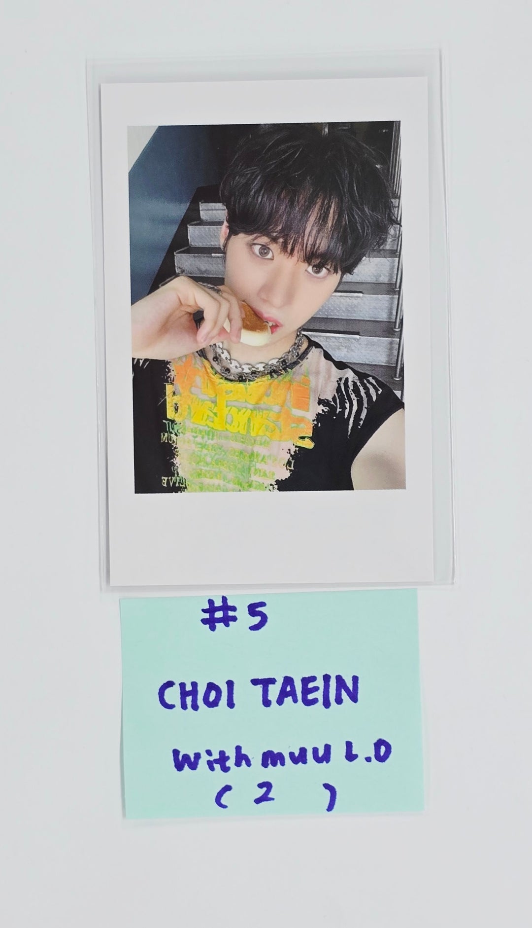 idntt - "unevermet" Withmuu Lucky Draw Event Polaroid Type Photocards (Objekt Music Album ver.) [25.8.14]
