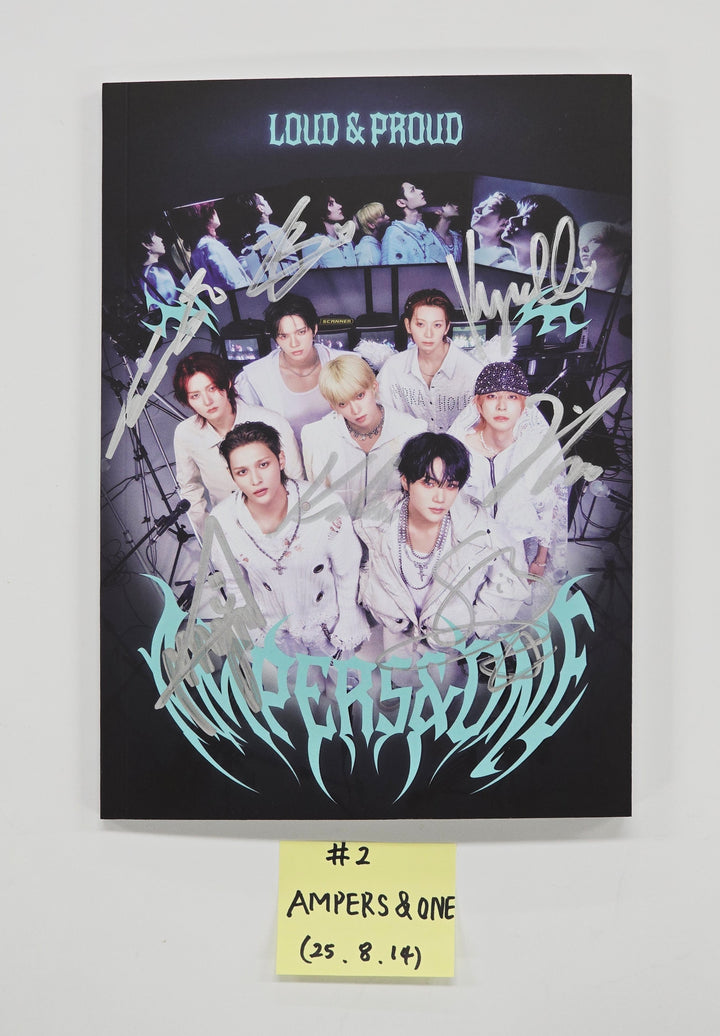 AMPERS&ONE "LOUD & PROUD" - Hand Autographed(Signed) Promo Album [25.8.14]