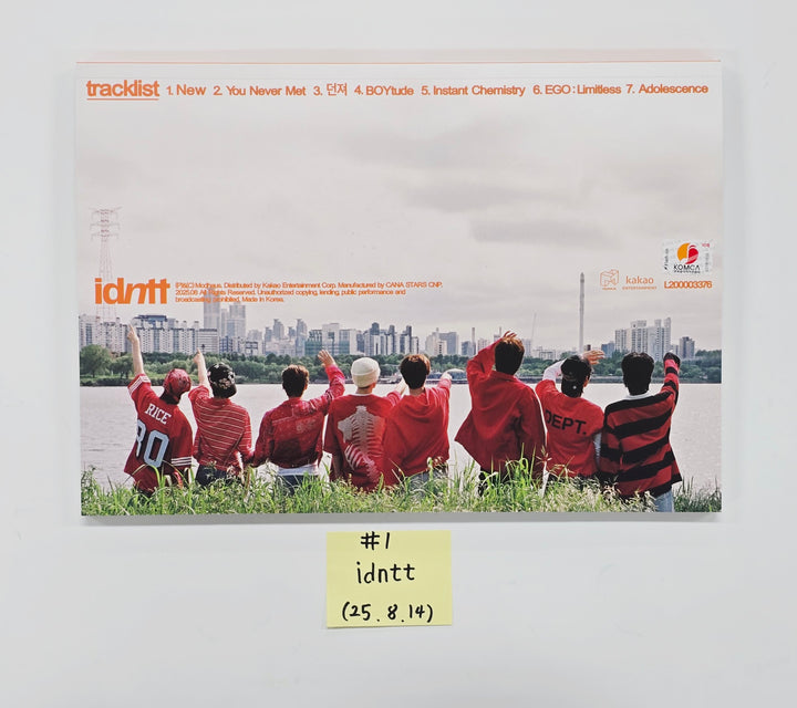 IDNTT "unevermet" - Hand Autographed(Signed) Promo Album [25.8.14]