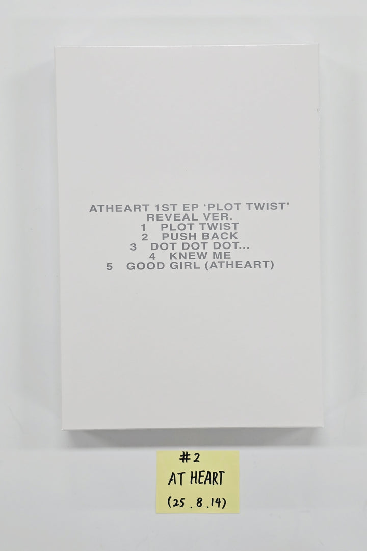 AtHeart "1st EP : Plot Twist" - Hand Autographed(Signed) Promo Album [25.8.14]