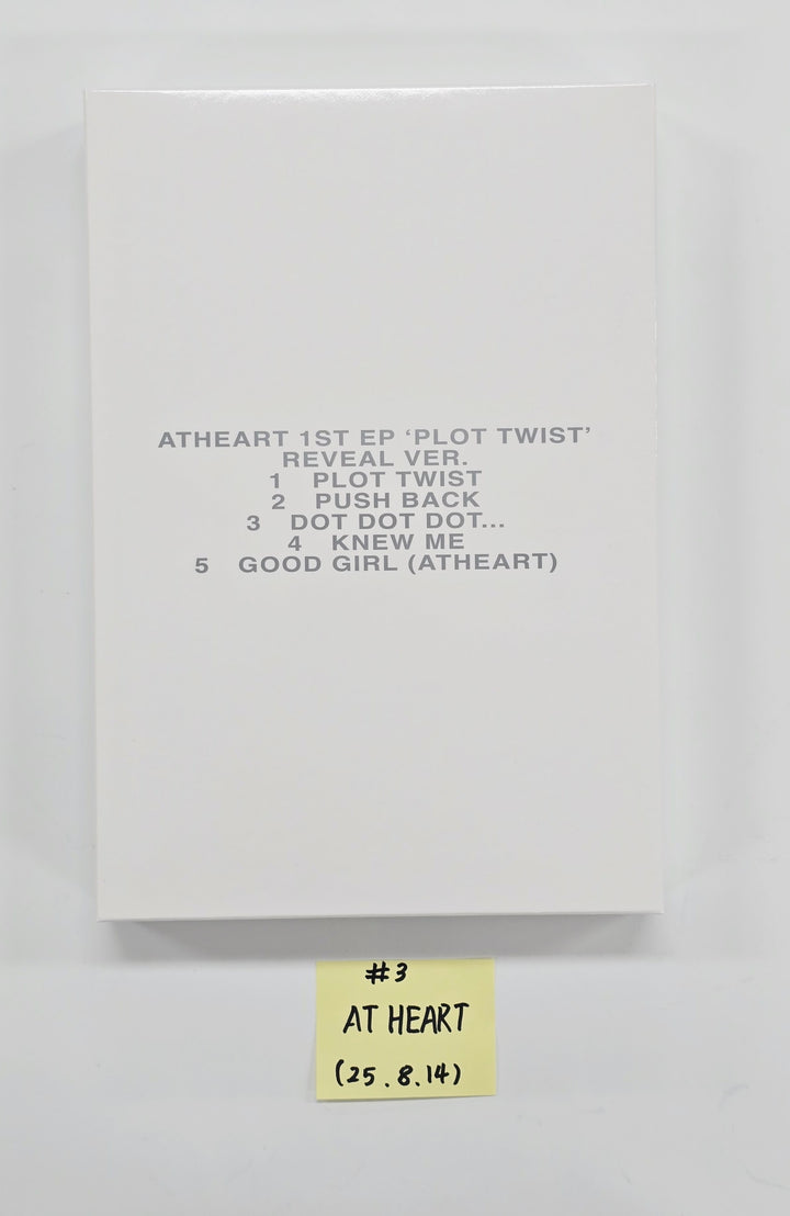 AtHeart "1st EP : Plot Twist" - Hand Autographed(Signed) Promo Album [25.8.14]