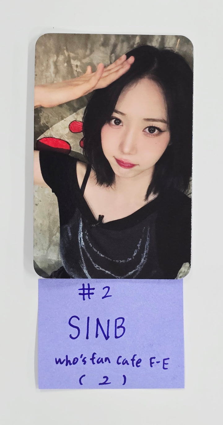 VIVIZ "A Montage of ( )" - Who's fan cafe Fansign Event Photocard [25.8.18]