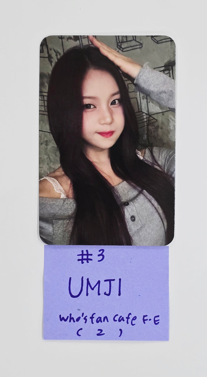 VIVIZ "A Montage of ( )" - Who's fan cafe Fansign Event Photocard [25.8.18]