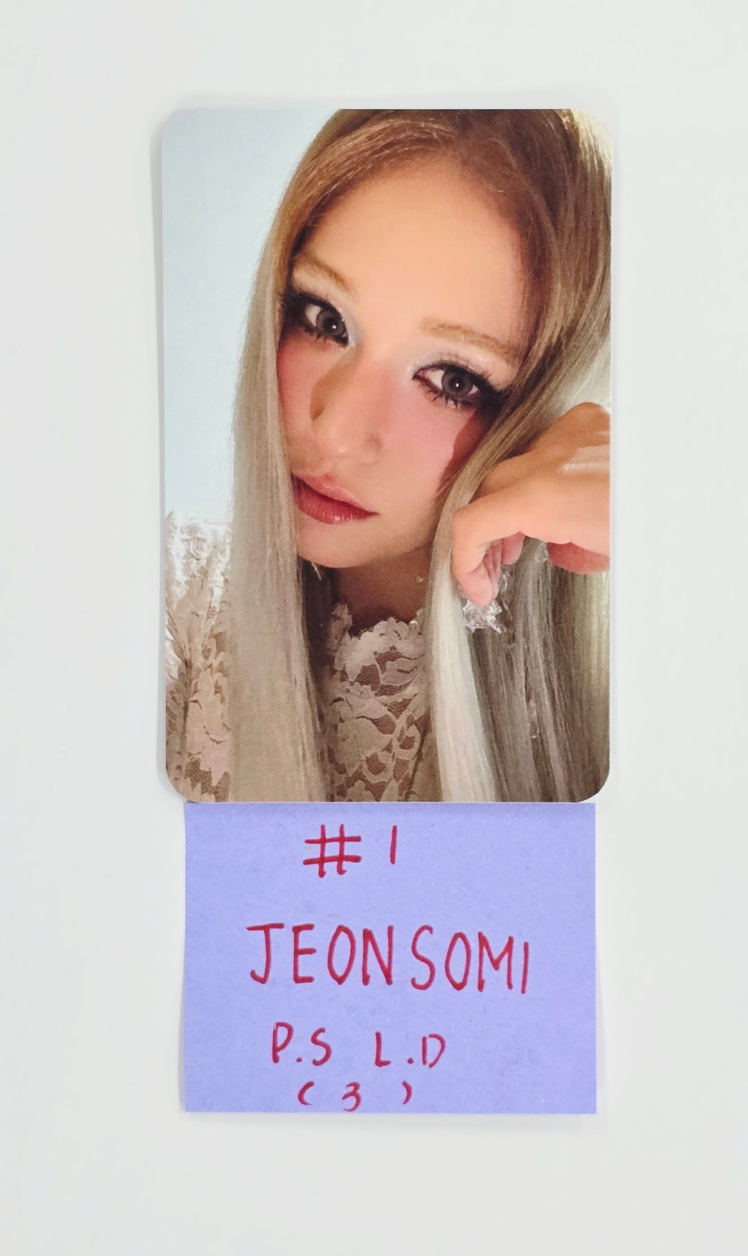 JEON SOMI "Chaotic & Confused" - Powerstation Lucky Draw  Photocard [25.8.18]