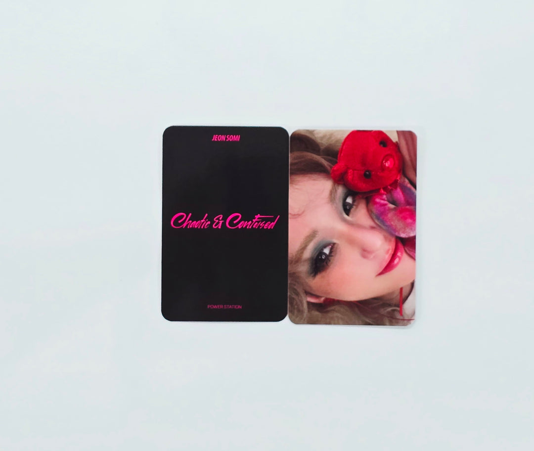 JEON SOMI "Chaotic & Confused" - Powerstation Lucky Draw  Photocard [25.8.18]