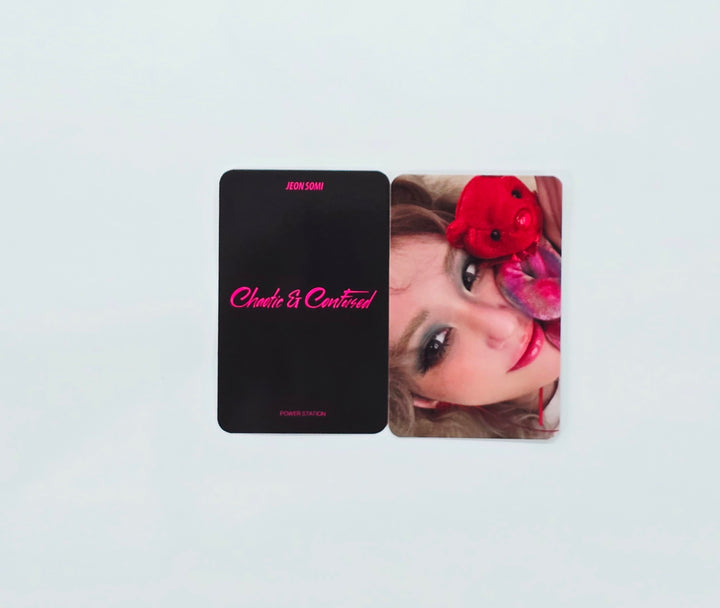 JEON SOMI "Chaotic & Confused" - Powerstation Lucky Draw  Photocard [25.8.18]