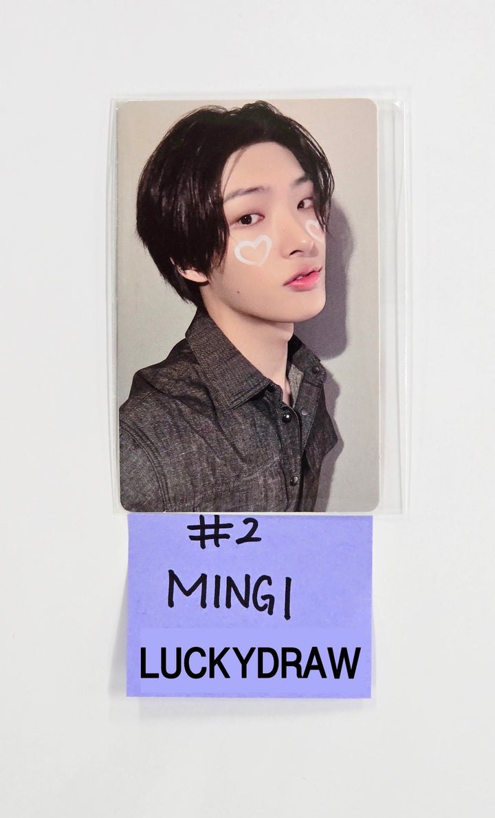 Mingi (of Ateez) - "Fix On : HBD" Pop-Up Store Scratch Lucky Draw Event Photocard [25.8.18]