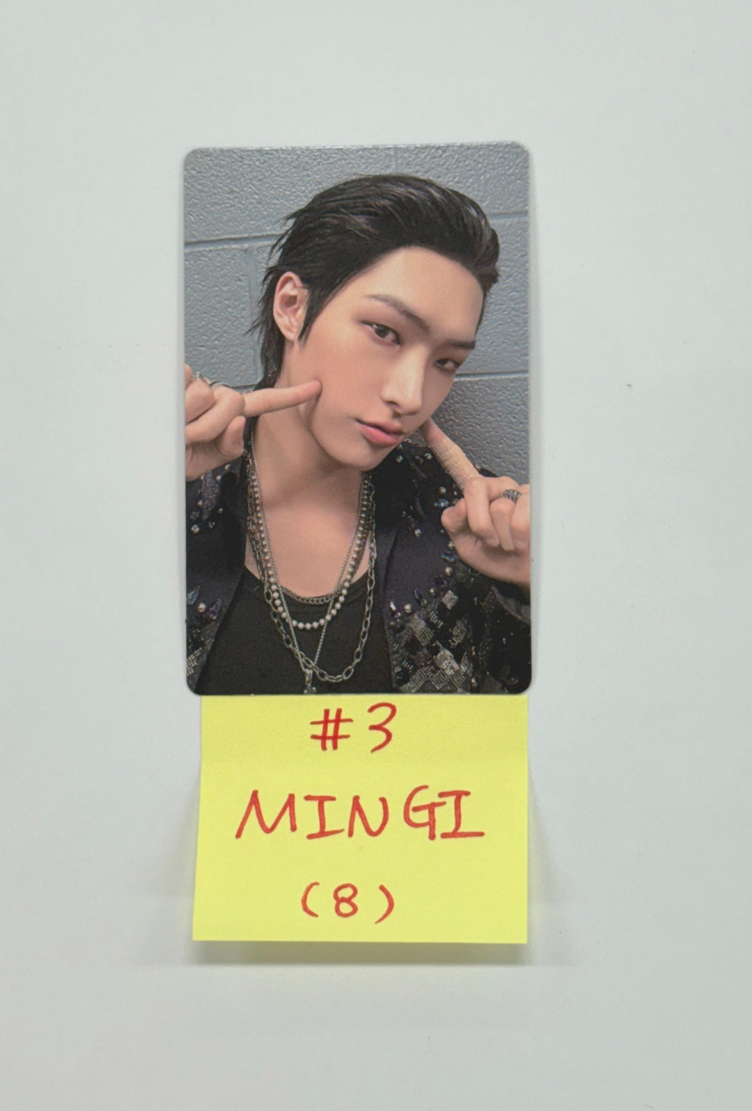 Mingi (of Ateez) - "Fix On : HBD" Pop-Up Store Trading Photocard [25.8.18]