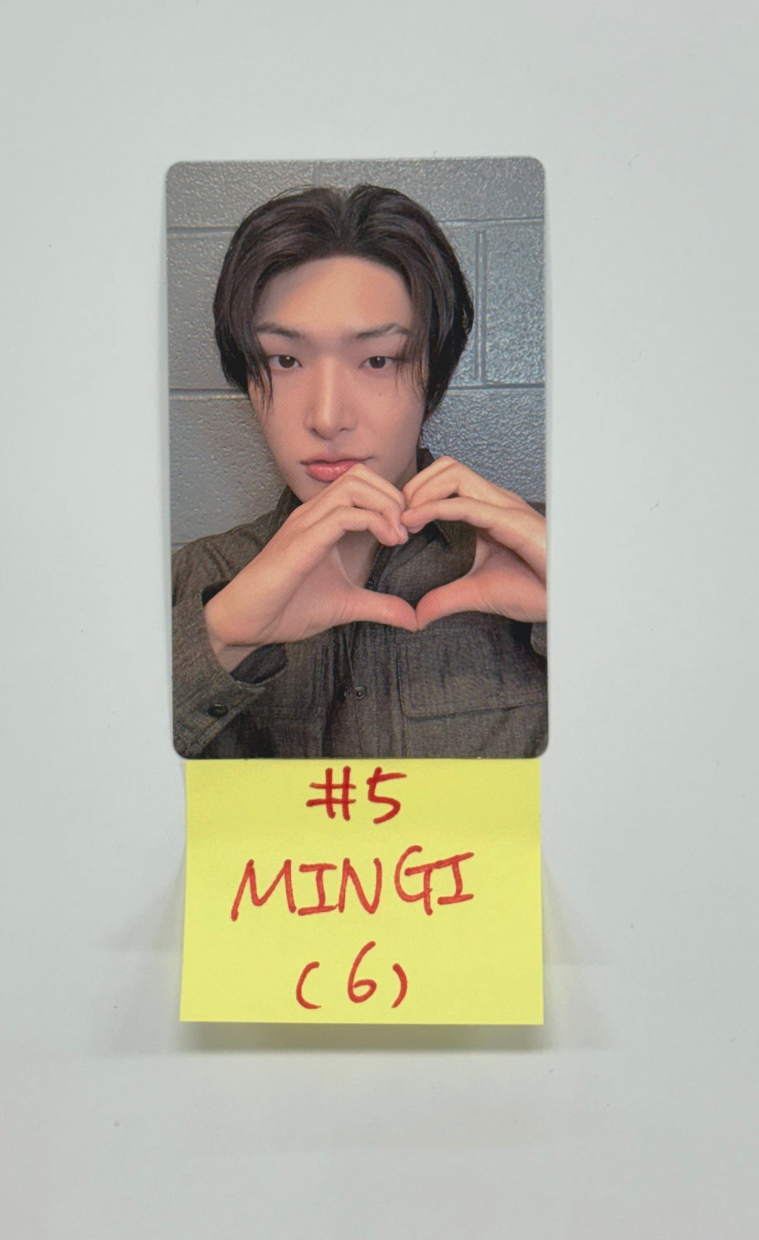 Mingi (of Ateez) - "Fix On : HBD" Pop-Up Store Trading Photocard [25.8.18]