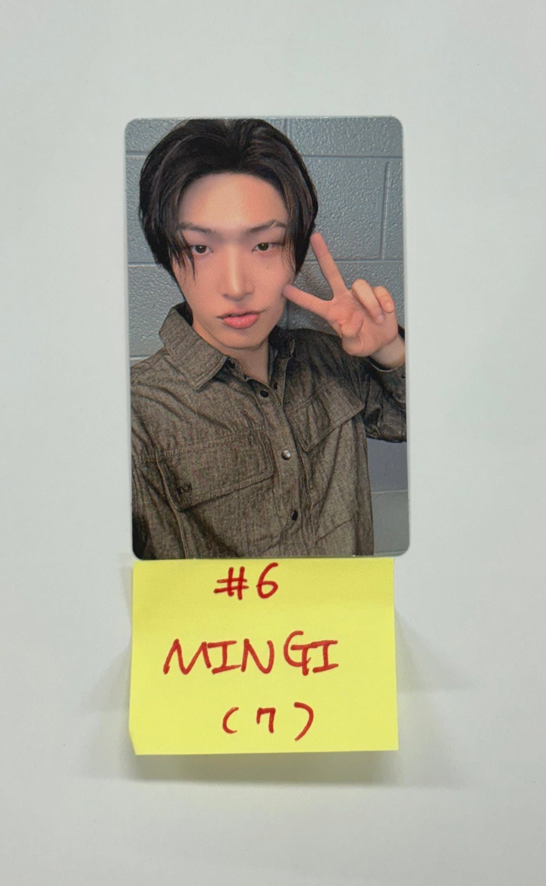 Mingi (of Ateez) - "Fix On : HBD" Pop-Up Store Trading Photocard [25.8.18]