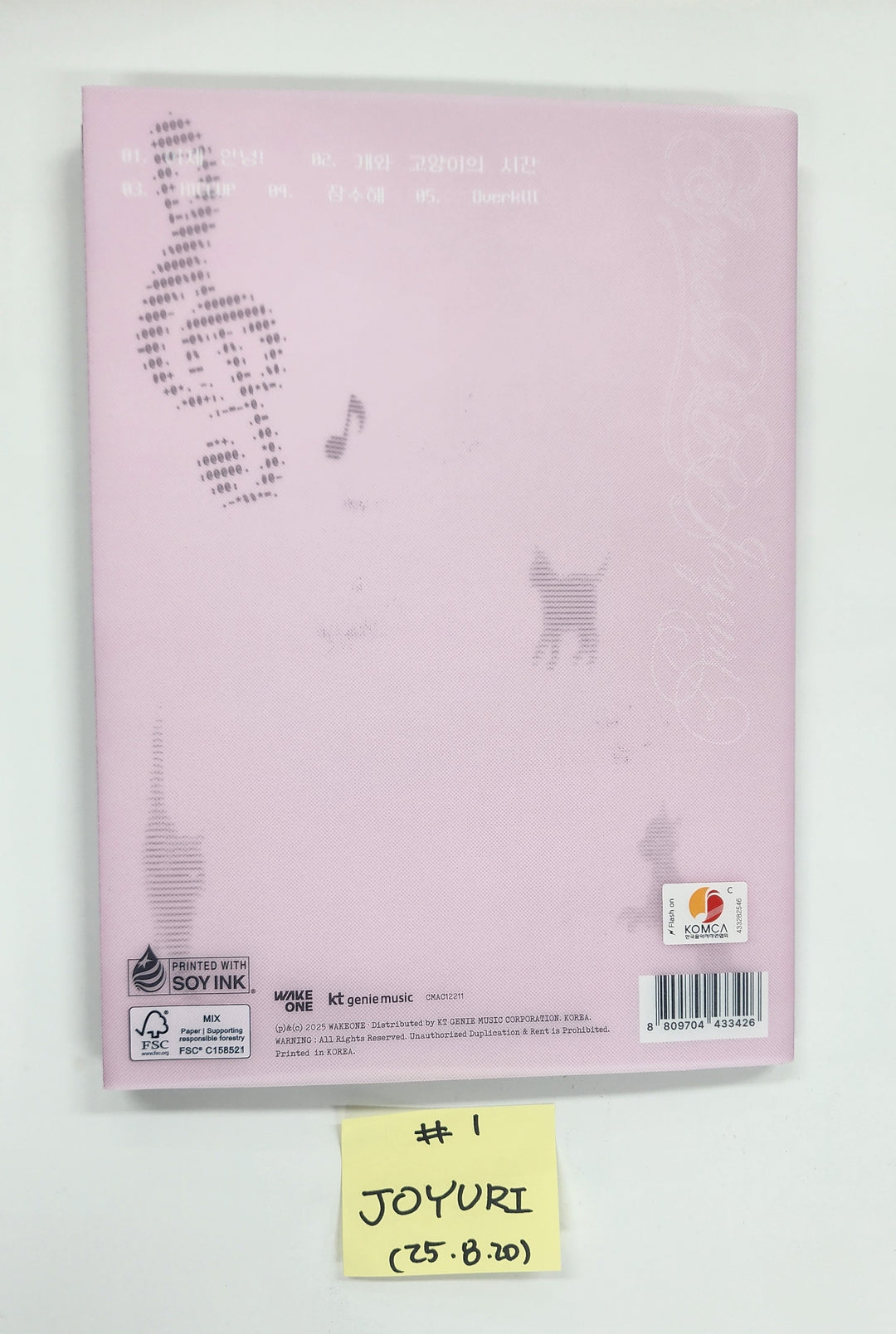 JOYURI "3rd Mini Album ‘Episode 25’" - Hand Autographed(Signed) Album [25.8.20]