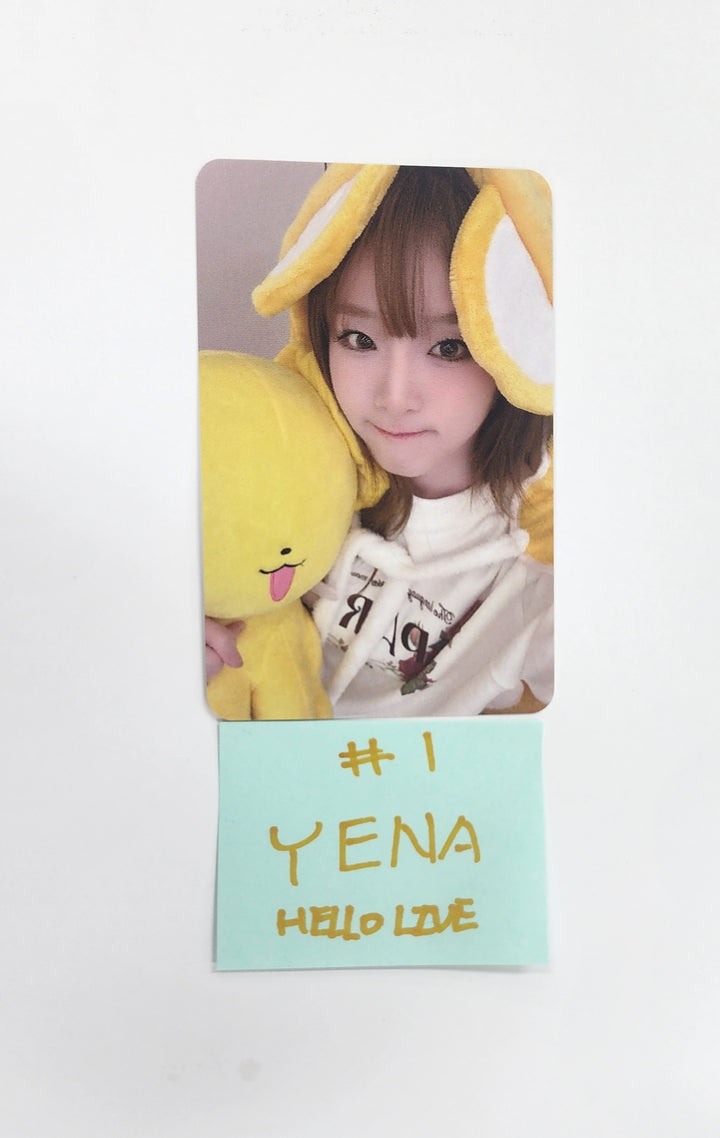 YENA "Blooming Wings" - Hello Live Fansign Event Photocard [25.8.20]