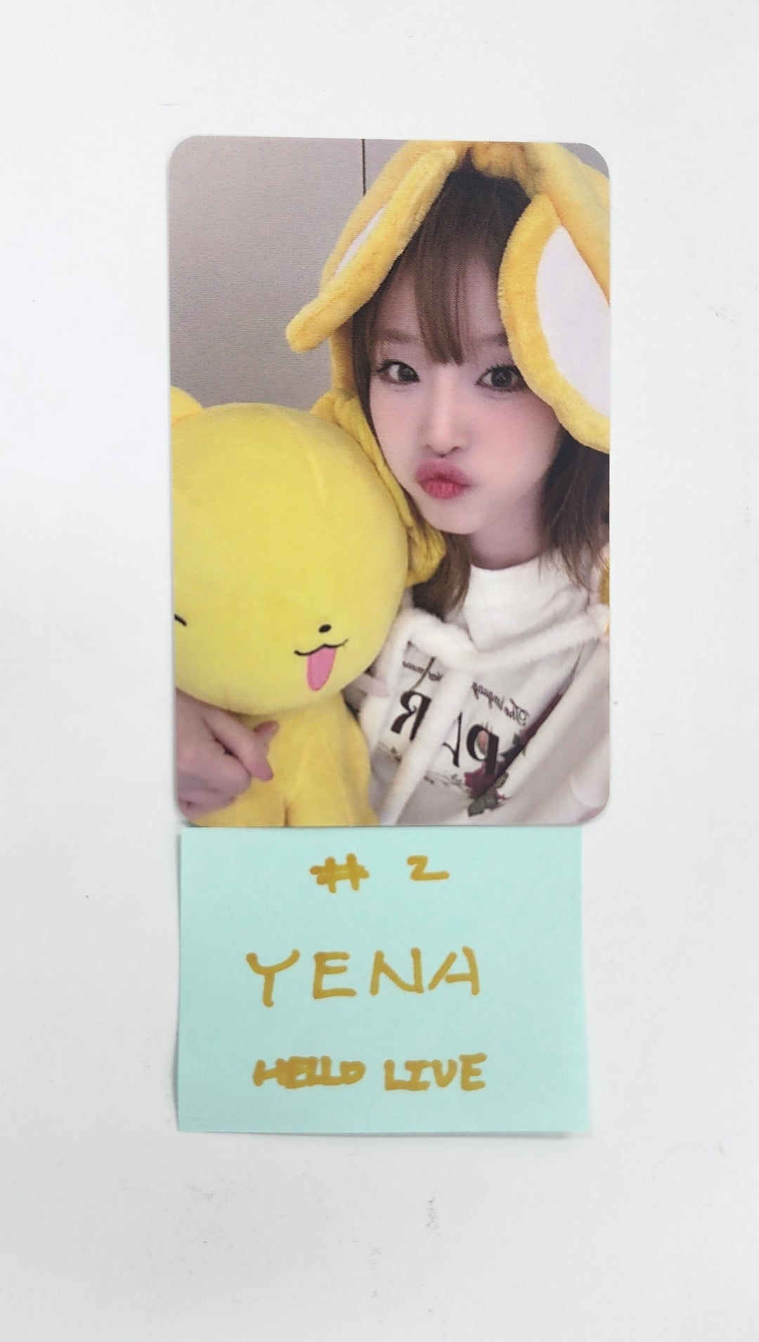 YENA "Blooming Wings" - Hello Live Fansign Event Photocard [25.8.20]