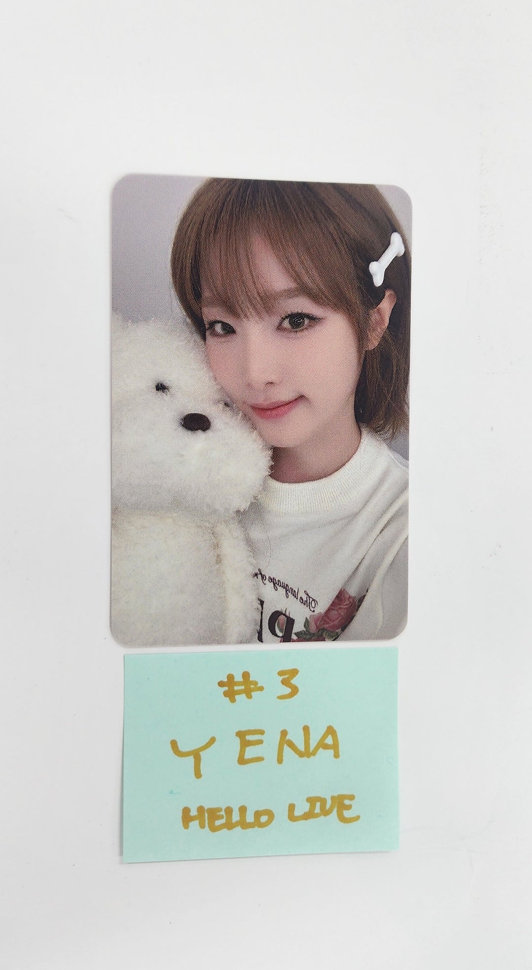 YENA "Blooming Wings" - Hello Live Fansign Event Photocard [25.8.20]