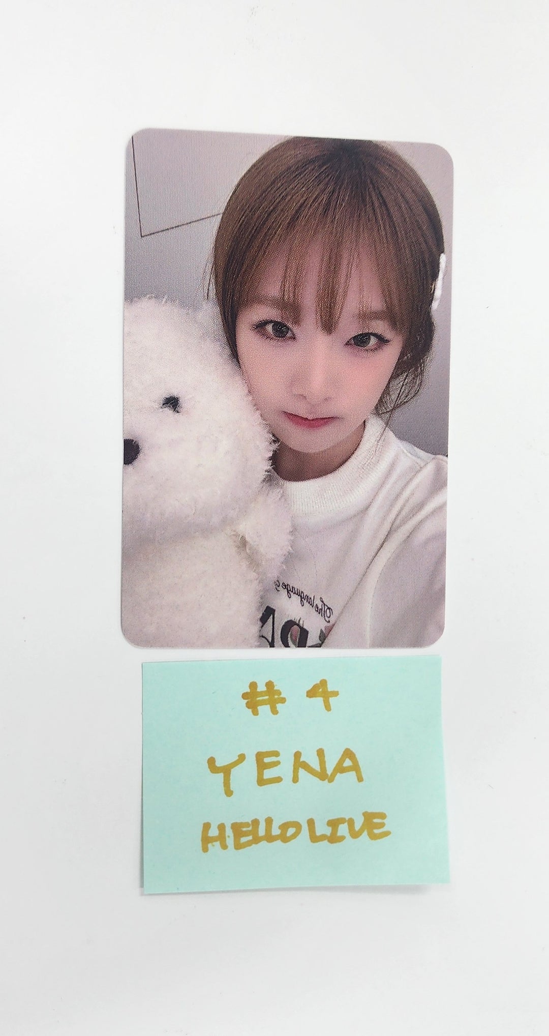 YENA "Blooming Wings" - Hello Live Fansign Event Photocard [25.8.20]