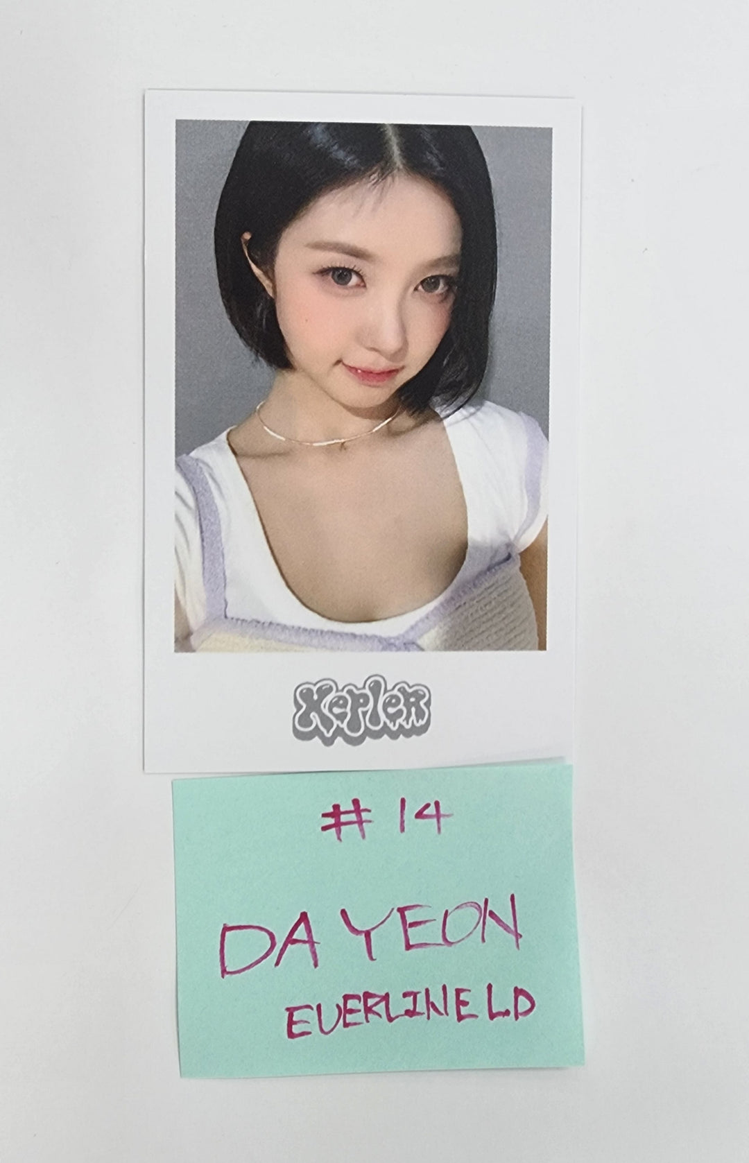 Kep1er - "BUBBLE GUM" Everline Lucky Draw Event Photocard [25.8.20]