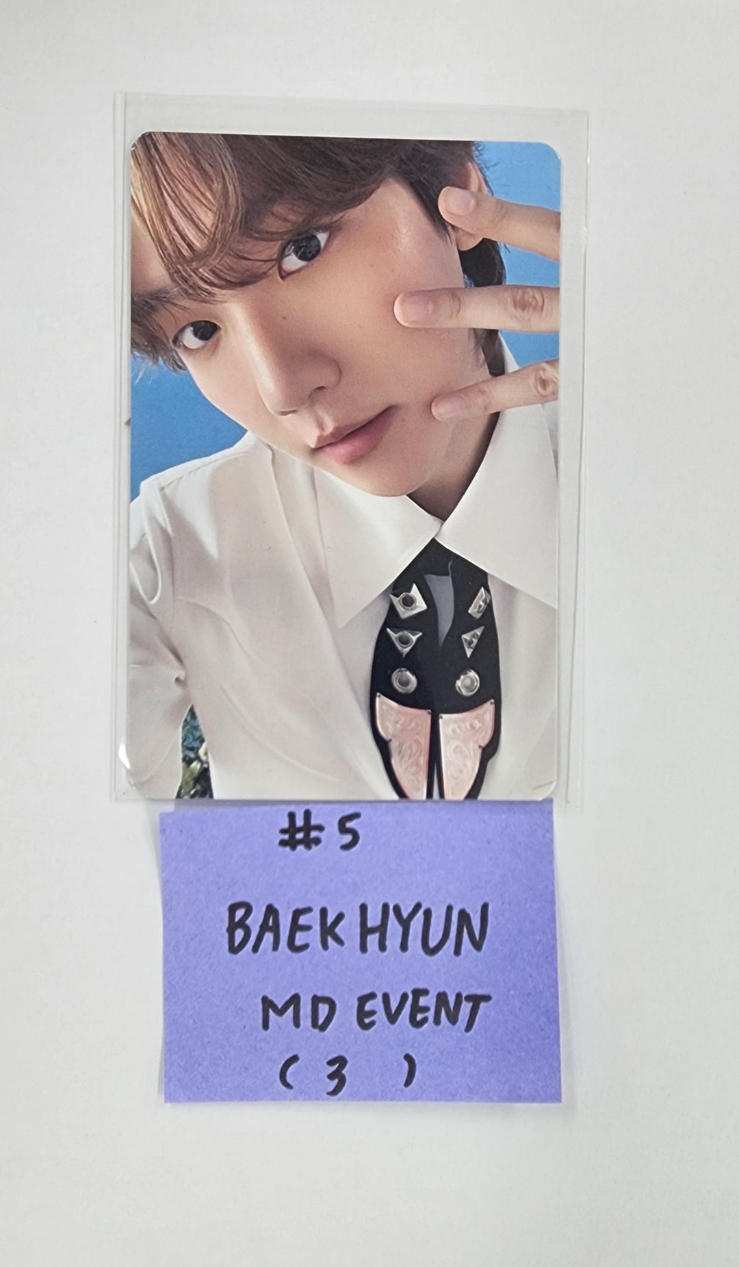 BAEKHYUN "Essence of Reverie" - Withmuu MD Event Photocard (2) [25.8.21]