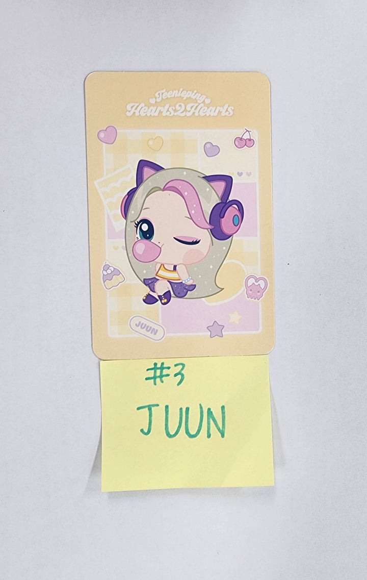 Hearts2Hearts "Teenieping" - Official Trading Photocard (2) [25.8.21]