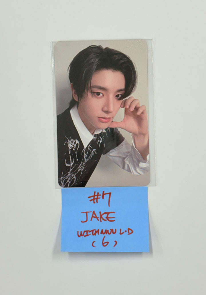 Enhypen "Desire : Unleash" - Withmuu Lucky Draw Event Photocard Round 3 [25.8.22]