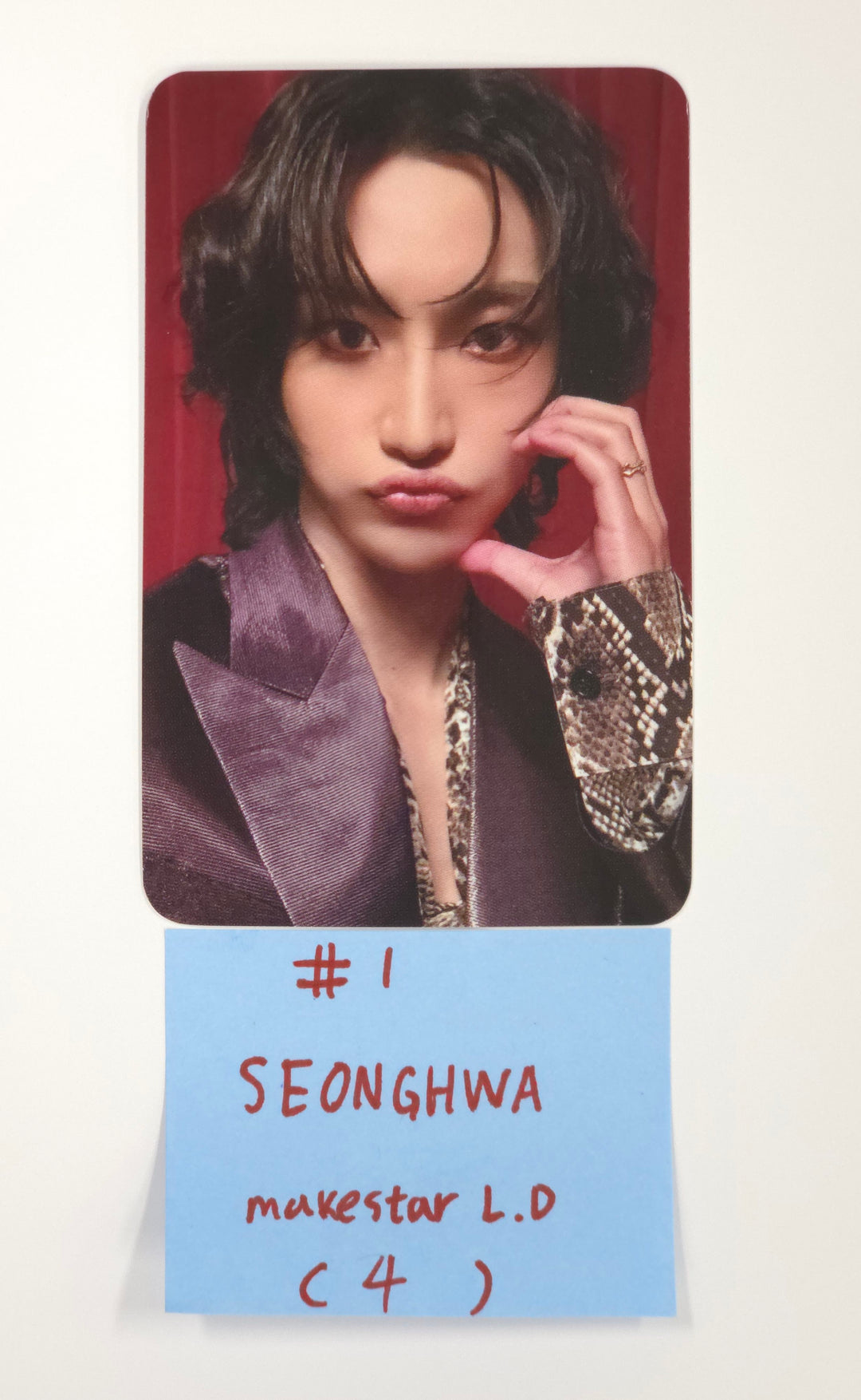 Ateez "GOLDEN HOUR : Part.3" - Makestar Lucky Draw Event Photocard (Poca Ver.) [25.8.22]